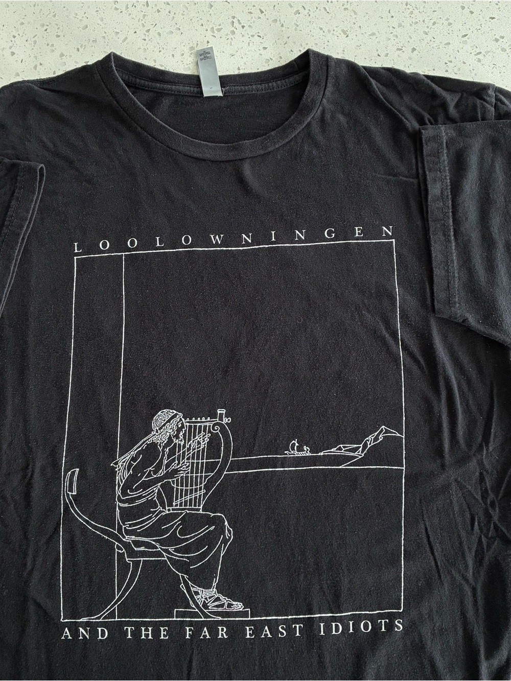 loolowningen & the far east idiots punk blues Japan Tokyo band T shirt